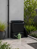 525 Litre Pillar Water Butt in Black