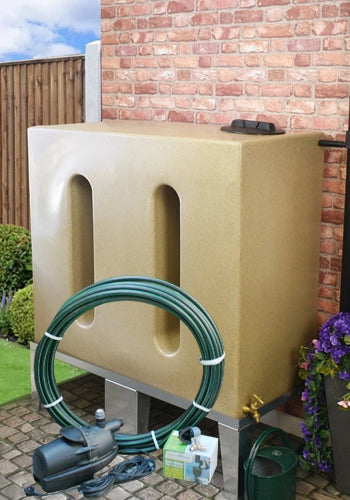 750 Litre EasyConnect Rainwater Harvesting System - Sandstone