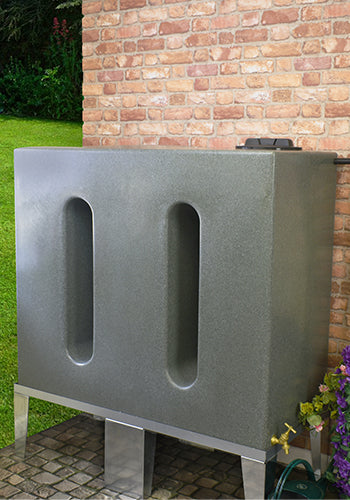 750 Litre V1 Flat Pack Water Butt Stand - Galvanised