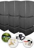 825 Litre Water Butt Triple Pack Linked - Millstone