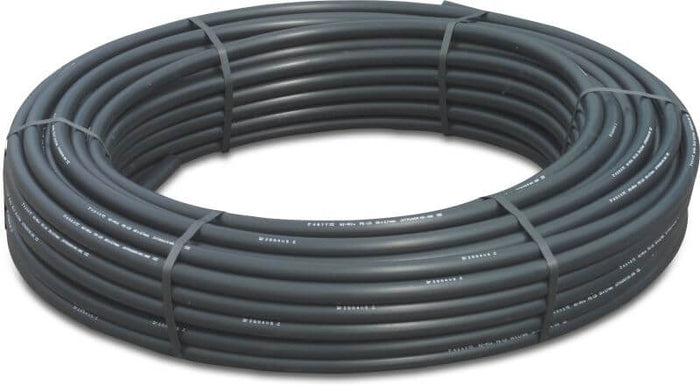 Pressure Water Pipe PE40 25mm x 2,3 mm plain 5bar black 100m