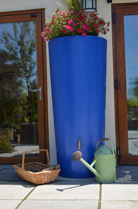 Big City Water Butt Planter - Blue