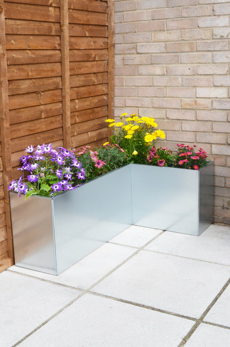 Large Raised Bed Corner Planter - L-Shaped 800 x 600