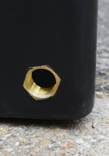 950 Litre D Shape Flat Water Tank - Non-potable