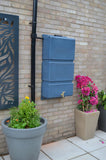 100 Litre Wall Mounted Water Butts - Blue Stone