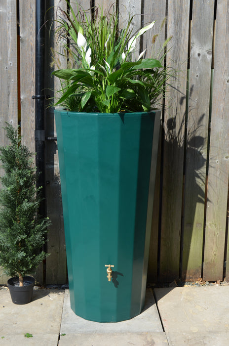 Metropolitan Water Butt Planter - Green