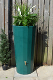 Metropolitan Water Butt Planter - Green
