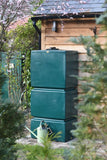 825 Litre Pillar Water Butt Rainwater Tank in Green