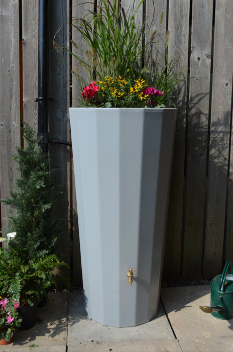 Metropolitan Water Butt Planter - Grey