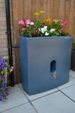 Oasis Water Butt Planter Blue Marble