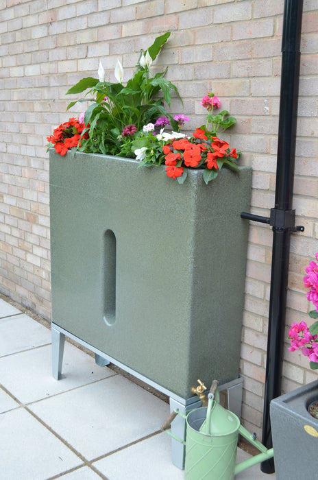 250 litre slimline water butt planter