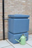 525 Litre Pillar Water Butt in Blue Marble