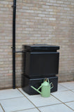 525 Litre Pillar Water Butt in Black