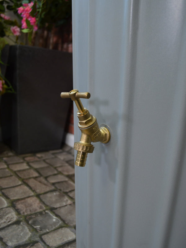 Cosmo 200 Litre Water Butt Planters - Grey