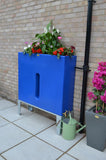 250 Litre Water Butt Planter Blue