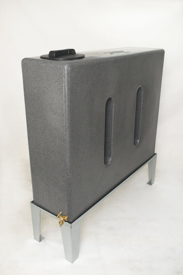 400 Litre Flat Pack Water Butt Stand - Galvanised