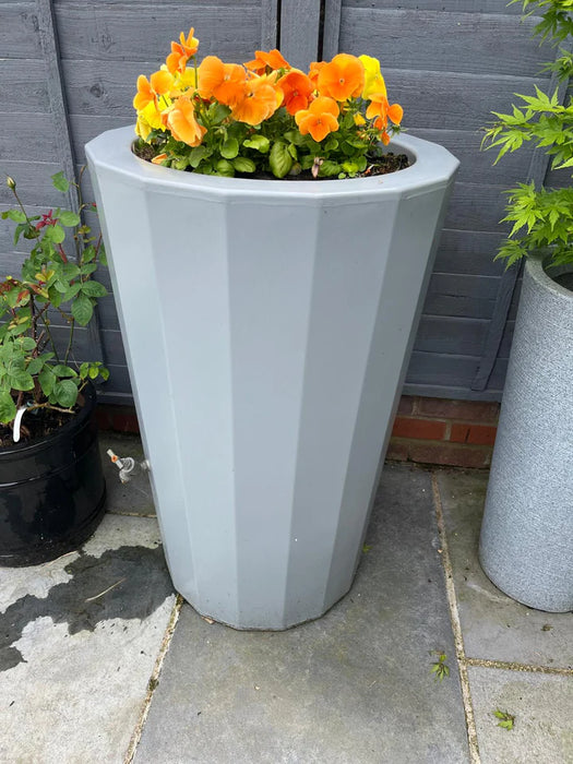 Midi Metropolitan Water Butt Planter - Grey