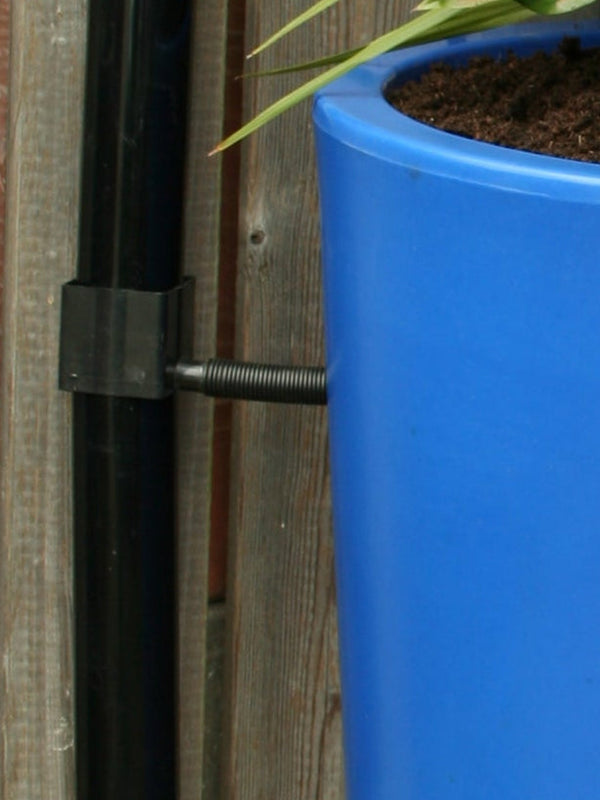 City Water Butt Planter Blue