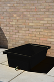 Large Dog Bath 115 Litre with Drain Valve  - Black