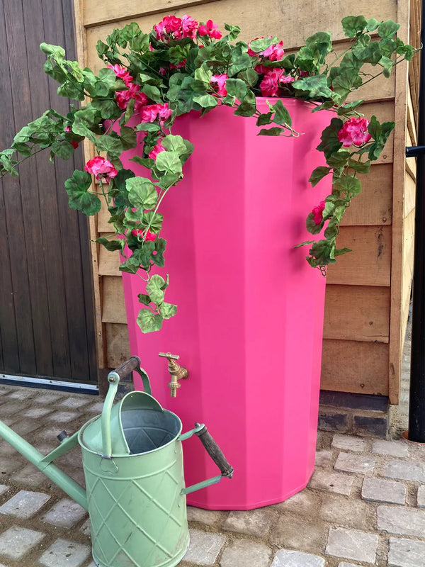Midi Metropolitan Water Butt Planter - Pink