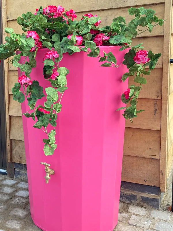 Midi Metropolitan Water Butt Planter - Pink