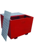 Steel Single IBC Bund - Red