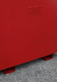 Steel Single IBC Bund - Red