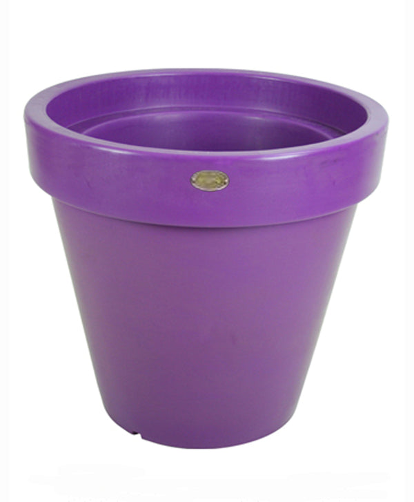 Classic Garden Planter In Purple