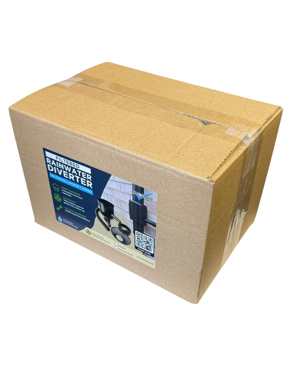 1200 Litre EasyConnect Rainwater Harvesting System - Black