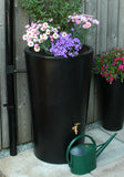 City Water Butt Planter in Black