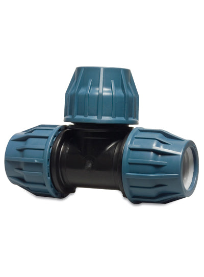 Compression T-piece 90° - 25mm
