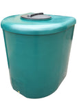 1000 Litre D Shape Water Butt - Green