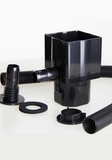 100 Litre Wall Mounted Water Butt with Tap & Diverter - Red