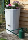 Midi Metropolitan Water Butt Planter - White Marble