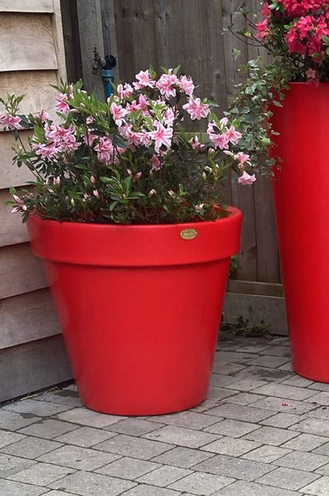 plant pots uk outdoor Red Ecosure Classic Extra Large Tree Planter