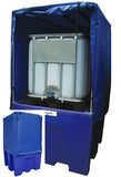 IBC Bund Pallet Blue - c/w Premium Cover