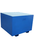 Steel Single IBC Bund - Blue